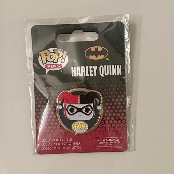Harley Quinn Enamel Funko Pop! Pin (New in plastic!) - Picture 1 of 2